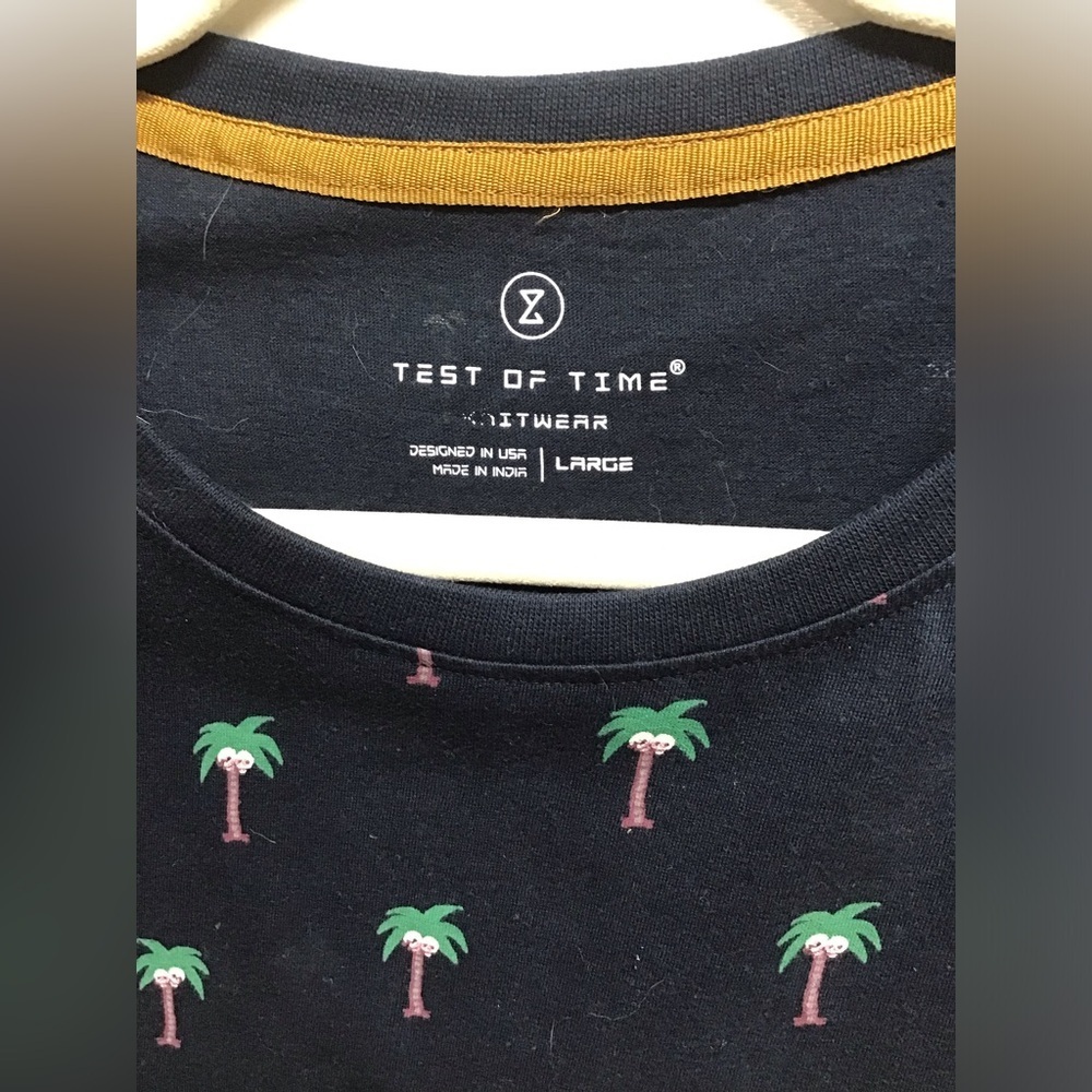 Men’s Test of Time Skull Pineapple and Coconut T-shirt Large - Picture 7 of 7